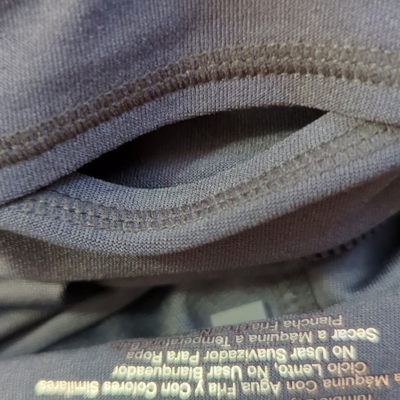 Avia Women Running Shorts Size S Reflective Gray/Dark Gray Double Layer MW NWOT - Picture 3 of 10